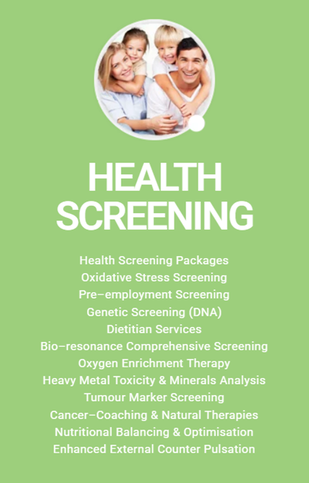 Health Screening ALPS Health Screening and Wellness Services